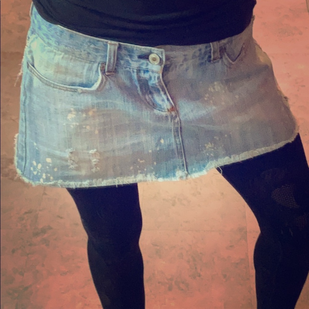 Jean Skirt
